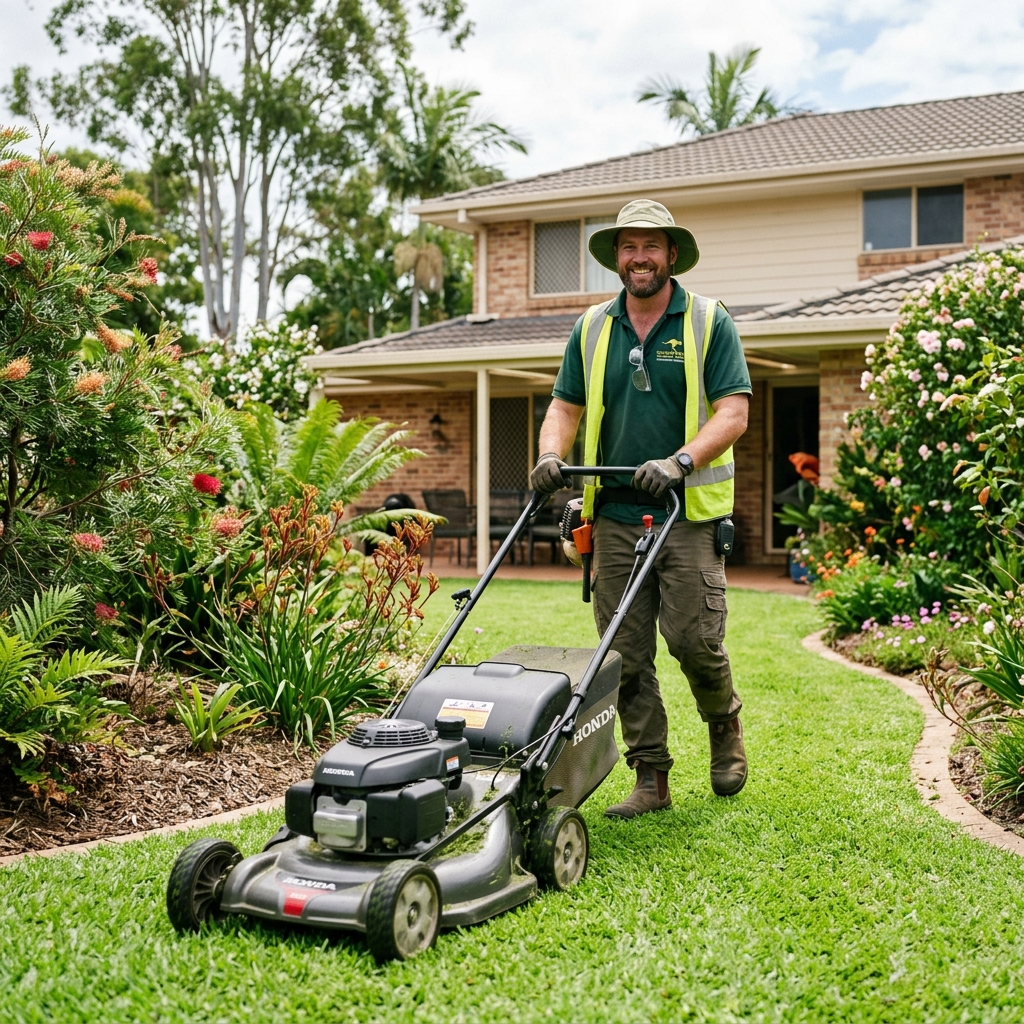 Professional garden landscaping